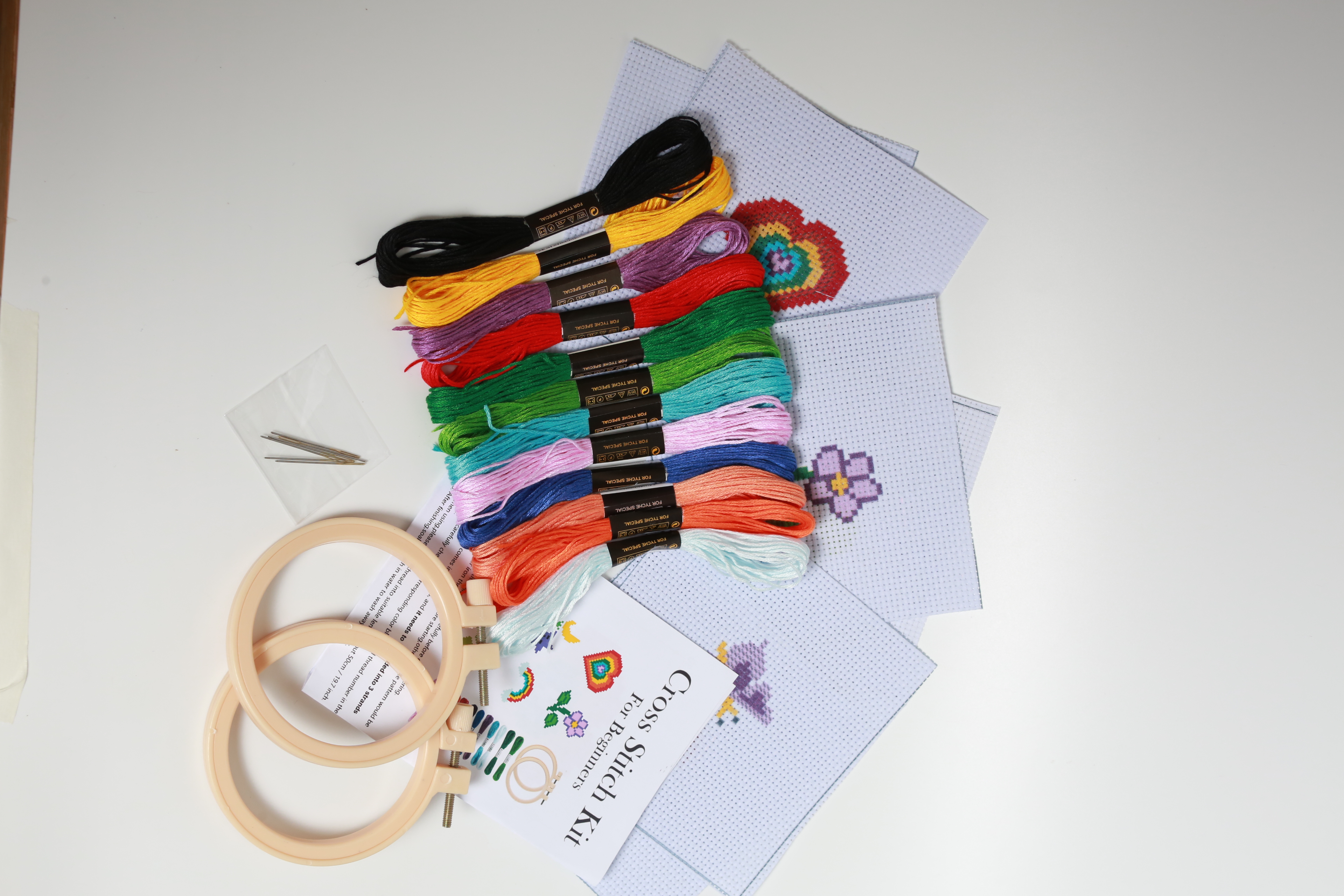 Wooden embroidery hoops